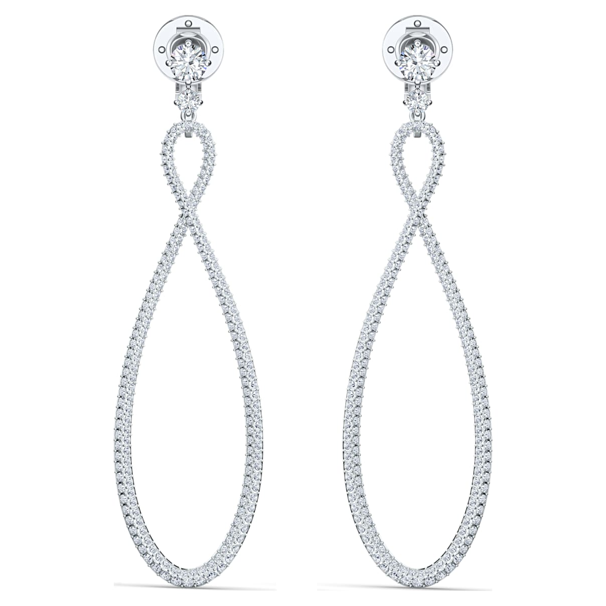 Hyperbola ドロップピアス, インフィニティ, ホワイト, ロジウム・プレーティング
Hyperbola ドロップピアス, インフィニティ, ホワイト, ロジウム・プレーティング