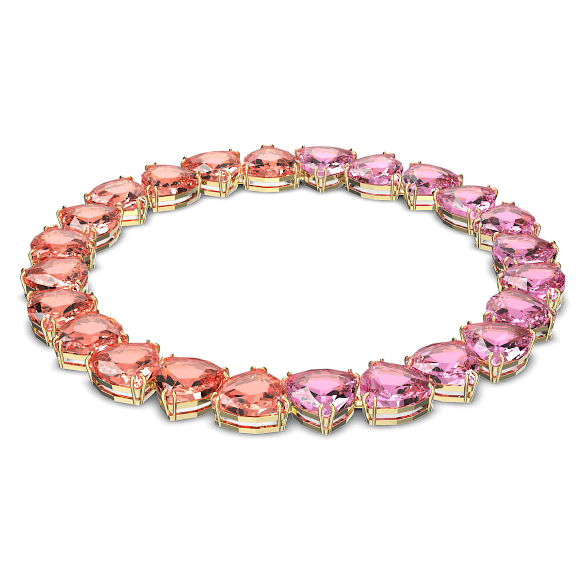 Swarovski Millenia necklace, Oversized crystals, Trilliant cut, Multicoloured, Gold-tone plated
Swarovski Millenia necklace, Oversized crystals, Trilliant cut, Multicoloured, Gold-tone plated