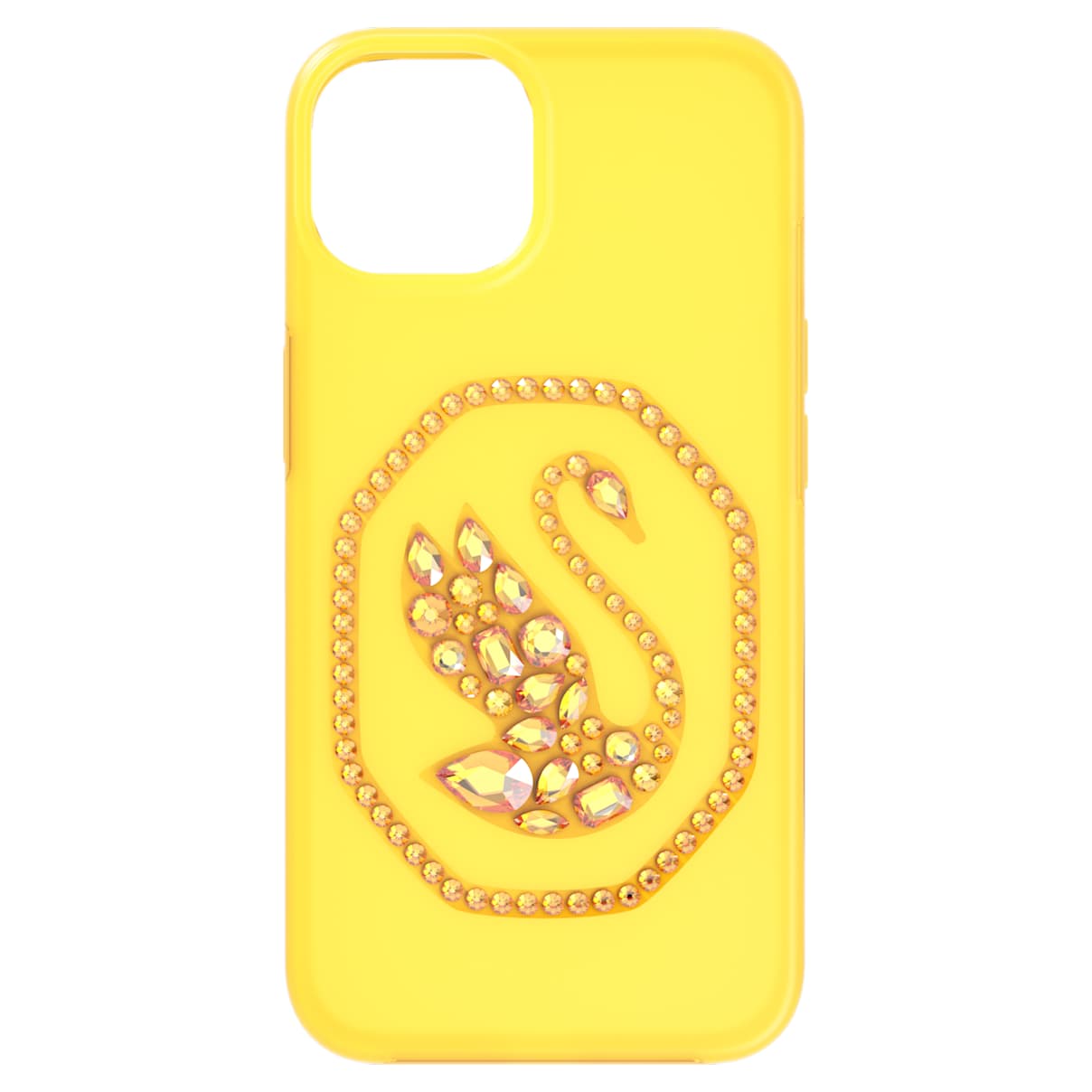 Smartphone case, Swan, iPhone® 13 Pro, Yellow