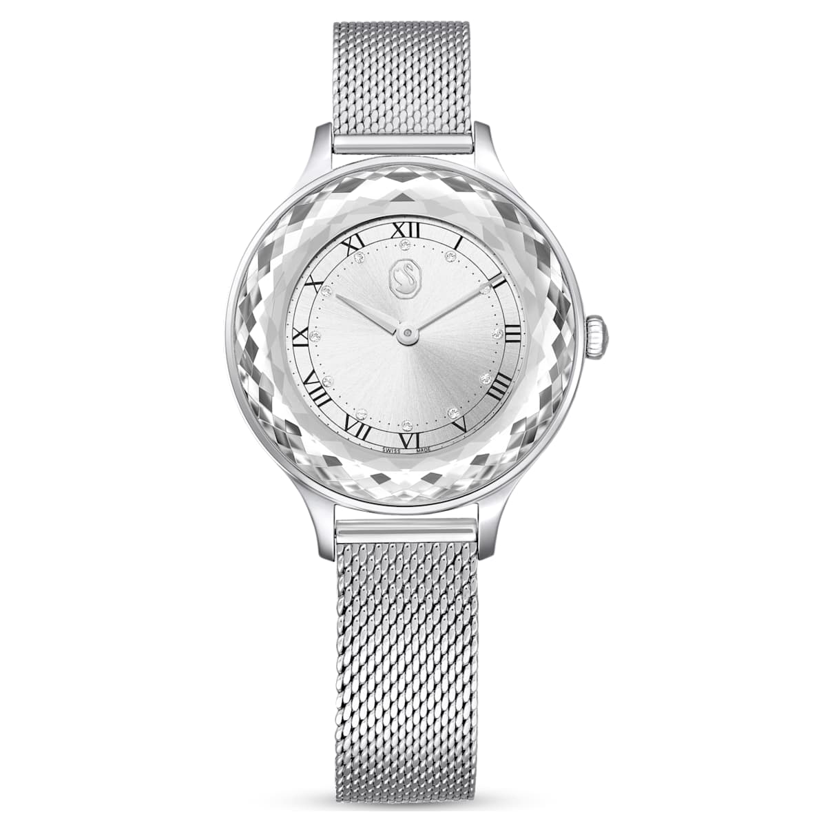 Octea Nova watch, Swiss Made, Metal bracelet, Silver Tone, Stainless steel
Octea Nova watch, Swiss Made, Metal bracelet, Silver Tone, Stainless steel