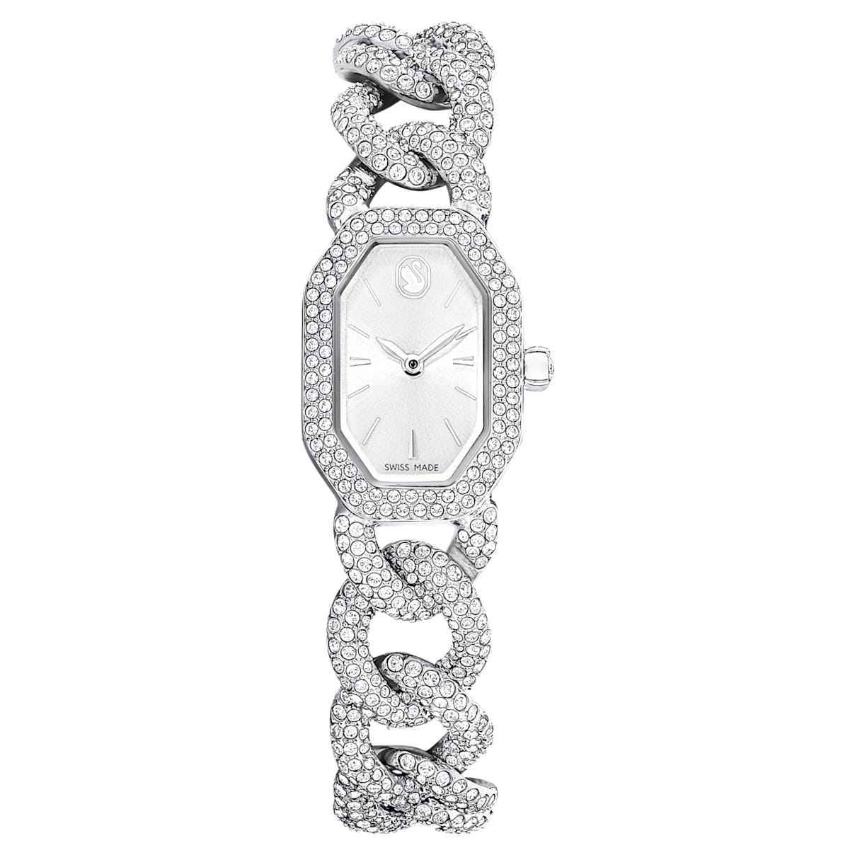 Orologio Dextera Chain, Fabbricato in Svizzera, Bracciale in cristallo, Tono argentato, Acciaio inossidabile
Orologio Dextera Chain, Fabbricato in Svizzera, Bracciale in cristallo, Tono argentato, Acciaio inossidabile