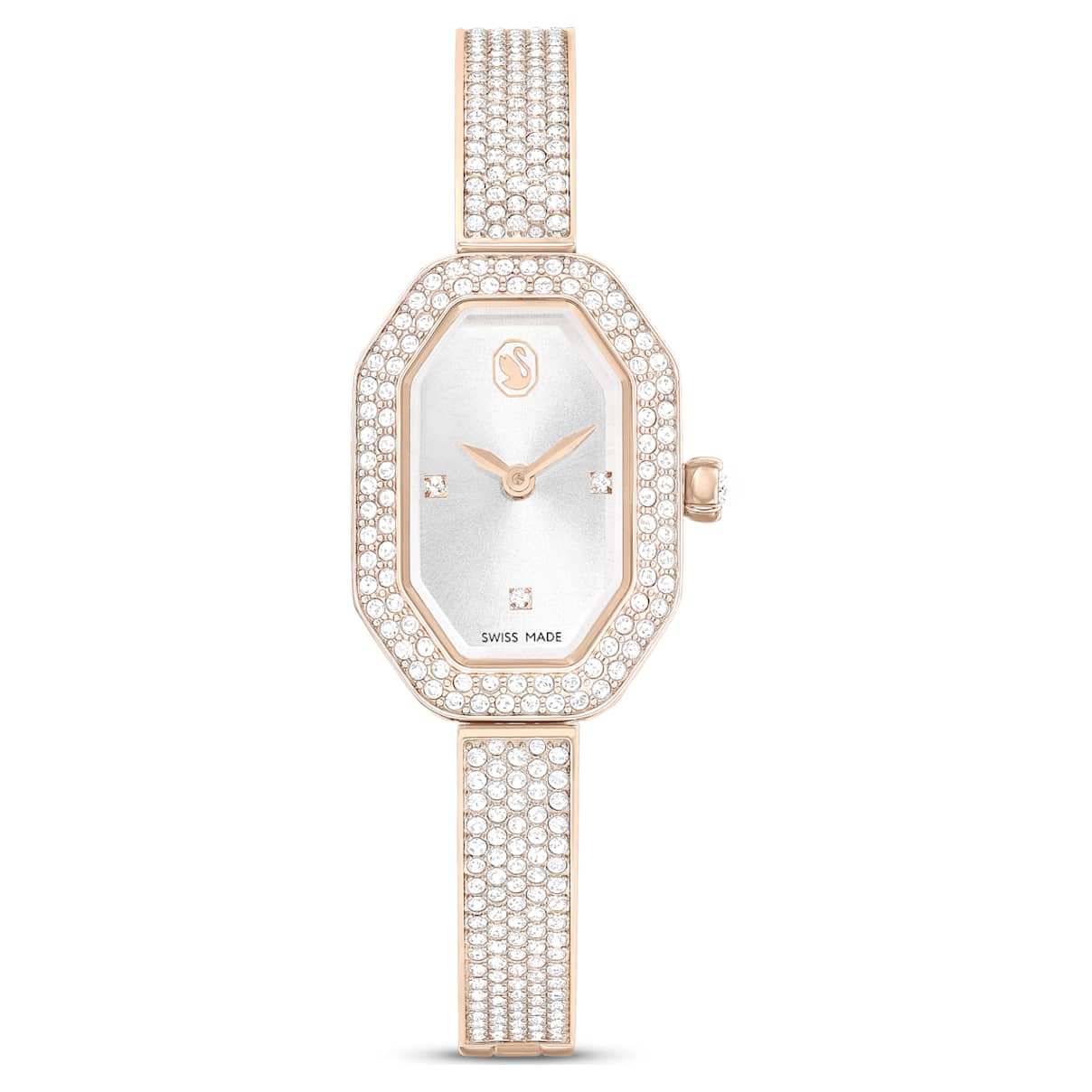 Dextera Bangle watch, Swiss Made, Metal bracelet, Gold tone, Champagne gold-tone finish
Dextera Bangle watch, Swiss Made, Metal bracelet, Gold tone, Champagne gold-tone finish