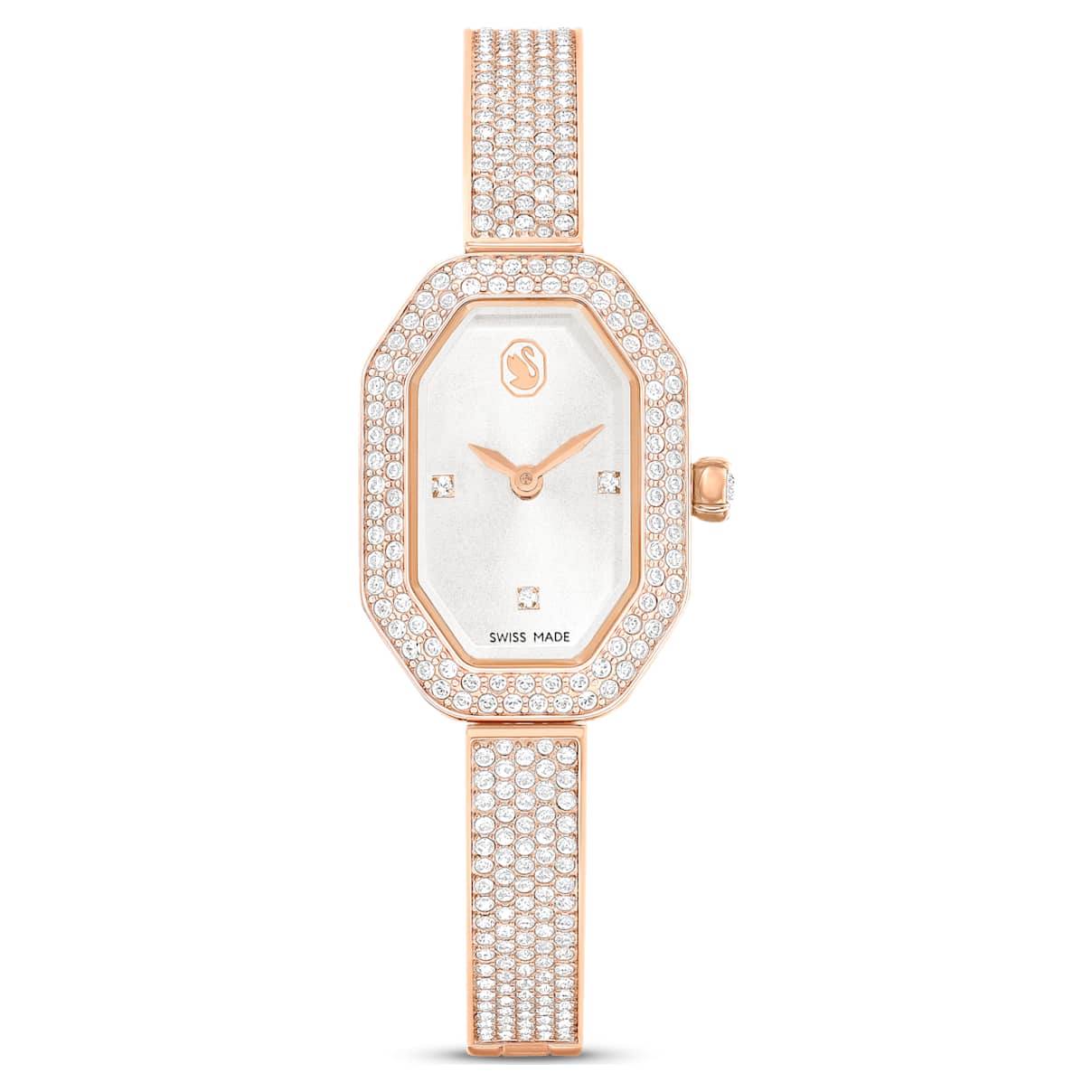 Dextera Bangle watch, Swiss Made, Metal bracelet, Rose gold tone, Rose gold-tone finish
Dextera Bangle watch, Swiss Made, Metal bracelet, Rose gold tone, Rose gold-tone finish