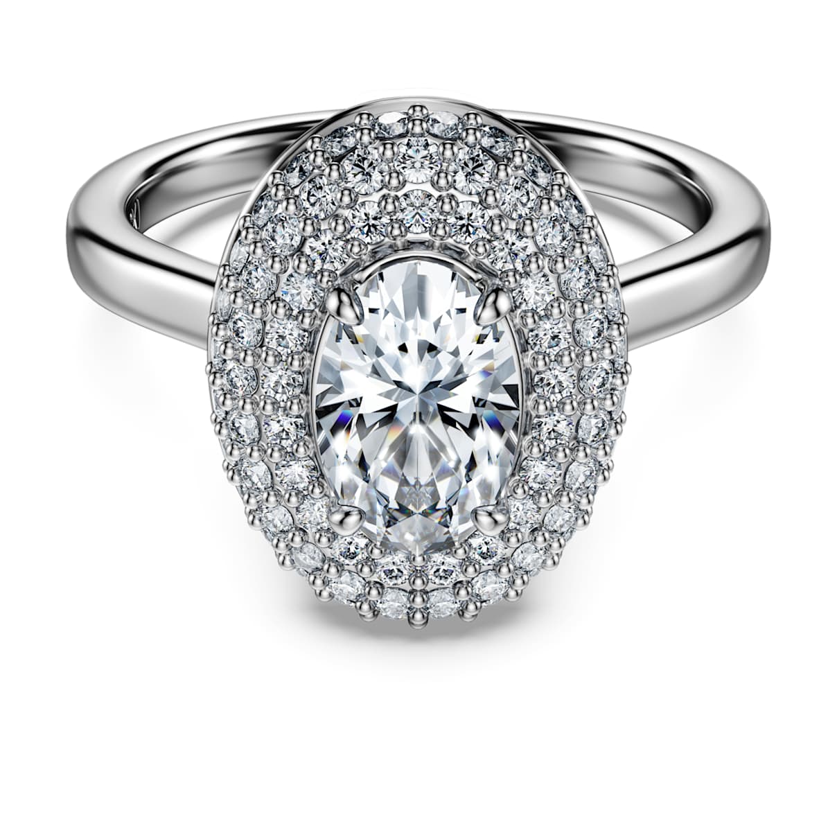 Bague solitaire halo Eternity, Diamants de synthèse 1,5 ct tw, Formes variées, Or blanc 18 carats
Bague solitaire halo Eternity, Diamants de synthèse 1,5 ct tw, Formes variées, Or blanc 18 carats