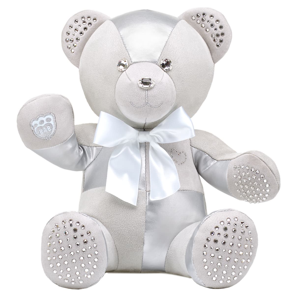 Build-A-Bear Birthstone Bear, Swarovski®クリスタルを使ったコレクターズアイテム, テディベア, 4月, シルバー系
Build-A-Bear Birthstone Bear, Swarovski®クリスタルを使ったコレクターズアイテム, テディベア, 4月, シルバー系