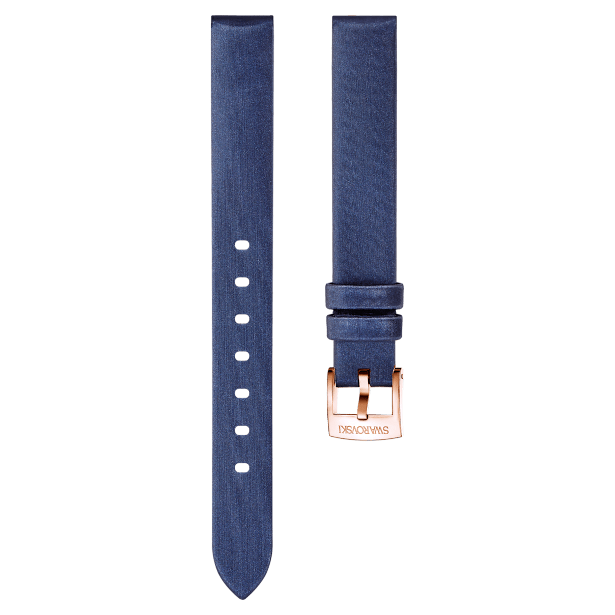 Swarovski Correa de reloj 14mm, Seda, Azul, Baño tono oro rosa
Swarovski Correa de reloj 14mm, Seda, Azul, Baño tono oro rosa