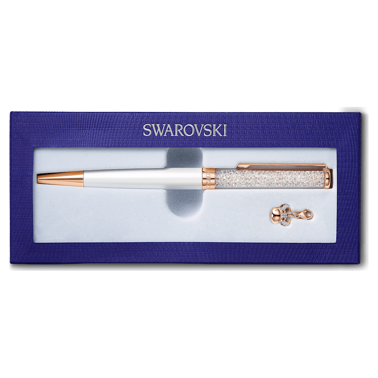 Swarovski Crystalline Chinese New Year Ox ボールペン, 雄牛, ホワイト, ローズゴールドトーン・プレーティング
Swarovski Crystalline Chinese New Year Ox ボールペン, 雄牛, ホワイト, ローズゴールドトーン・プレーティング