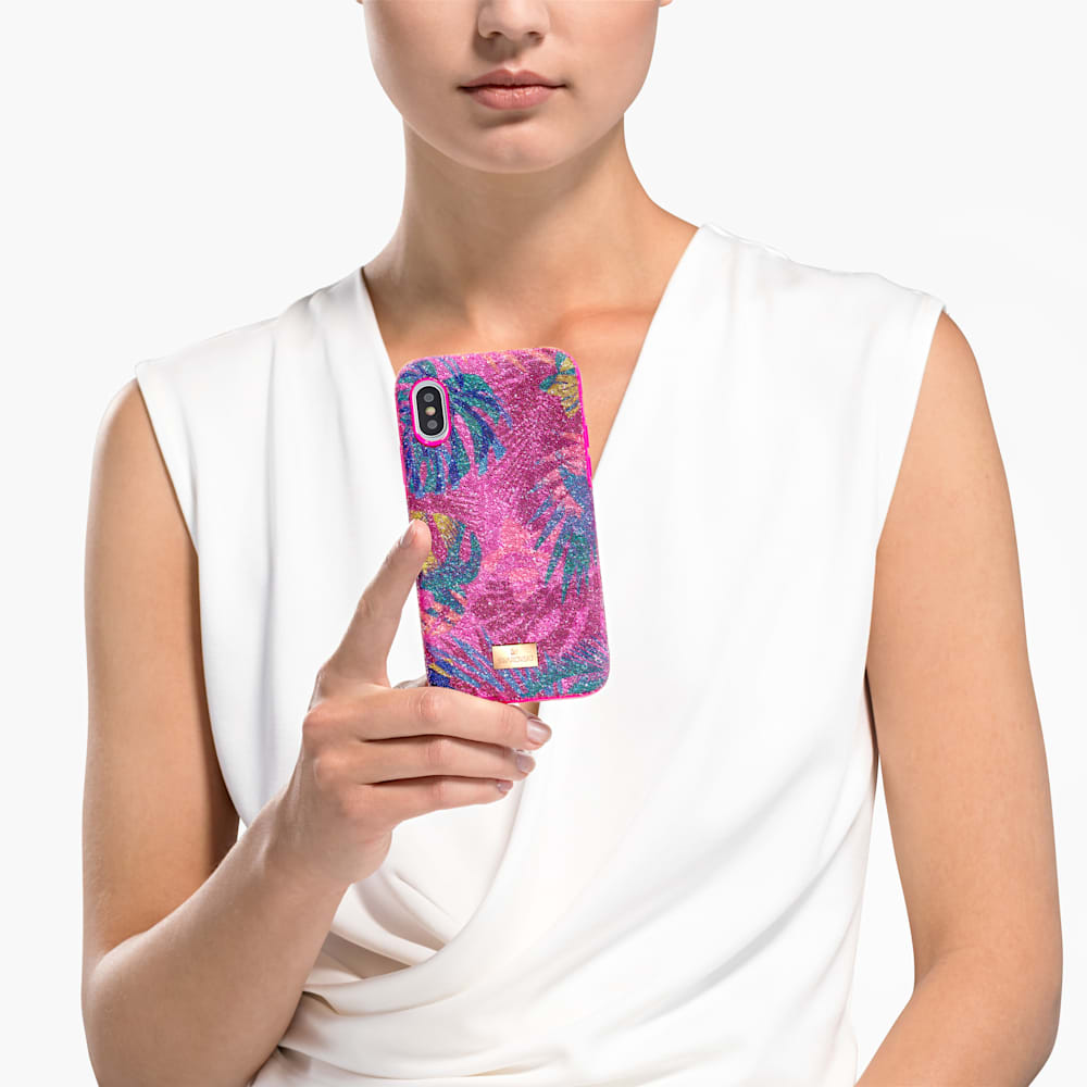 Swarovski Tropical smartphone case, iPhone XS Max, Multicolored