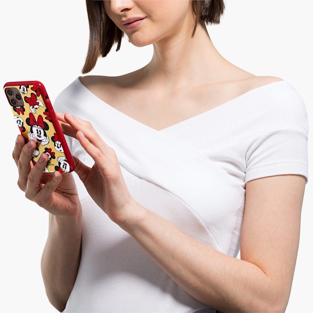 Swarovski Minnie smartphone case, iPhone 11 Pro, Multicolored