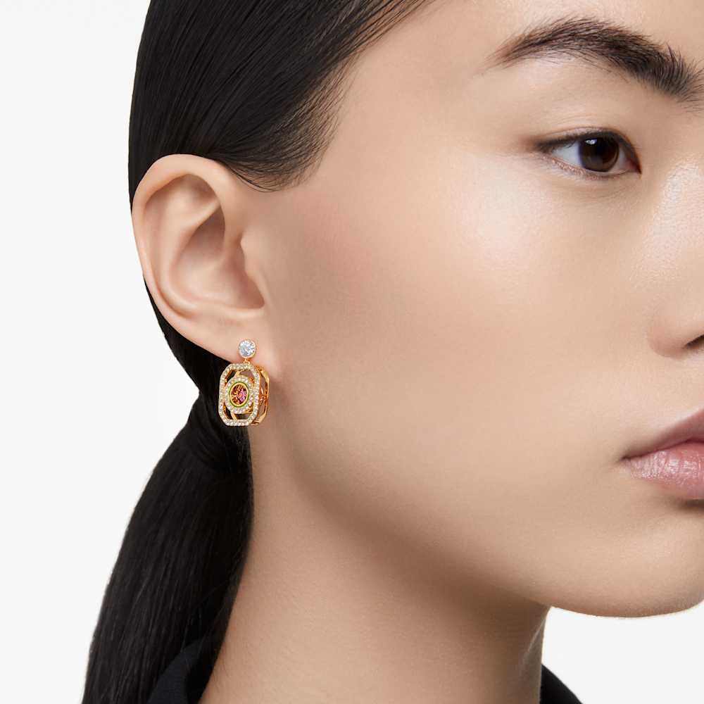 Swarovski asymmetrical earrings Clearance