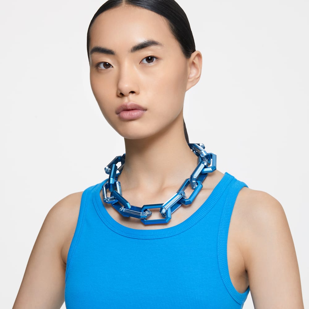 Swarovski Lucent necklace, Blue