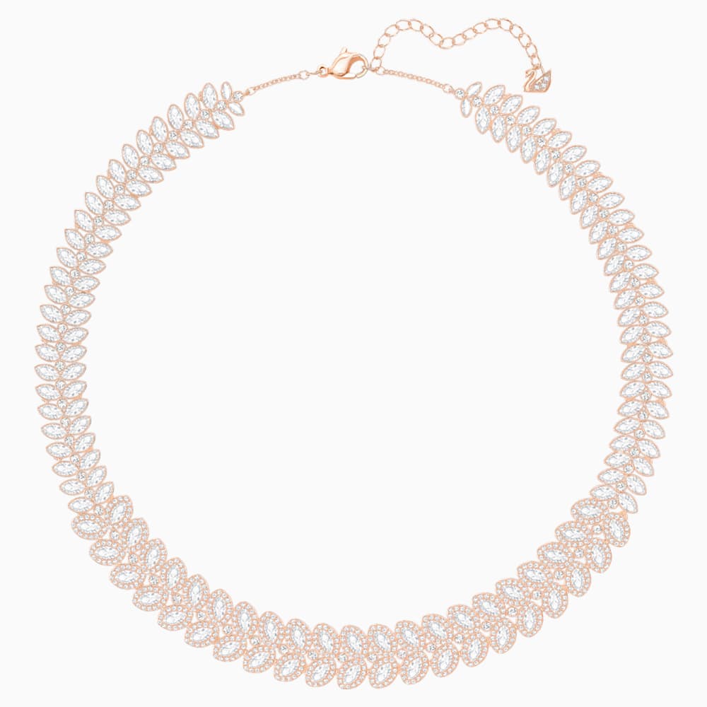 Swarovski Baron Necklace Rose Gold Shop 
