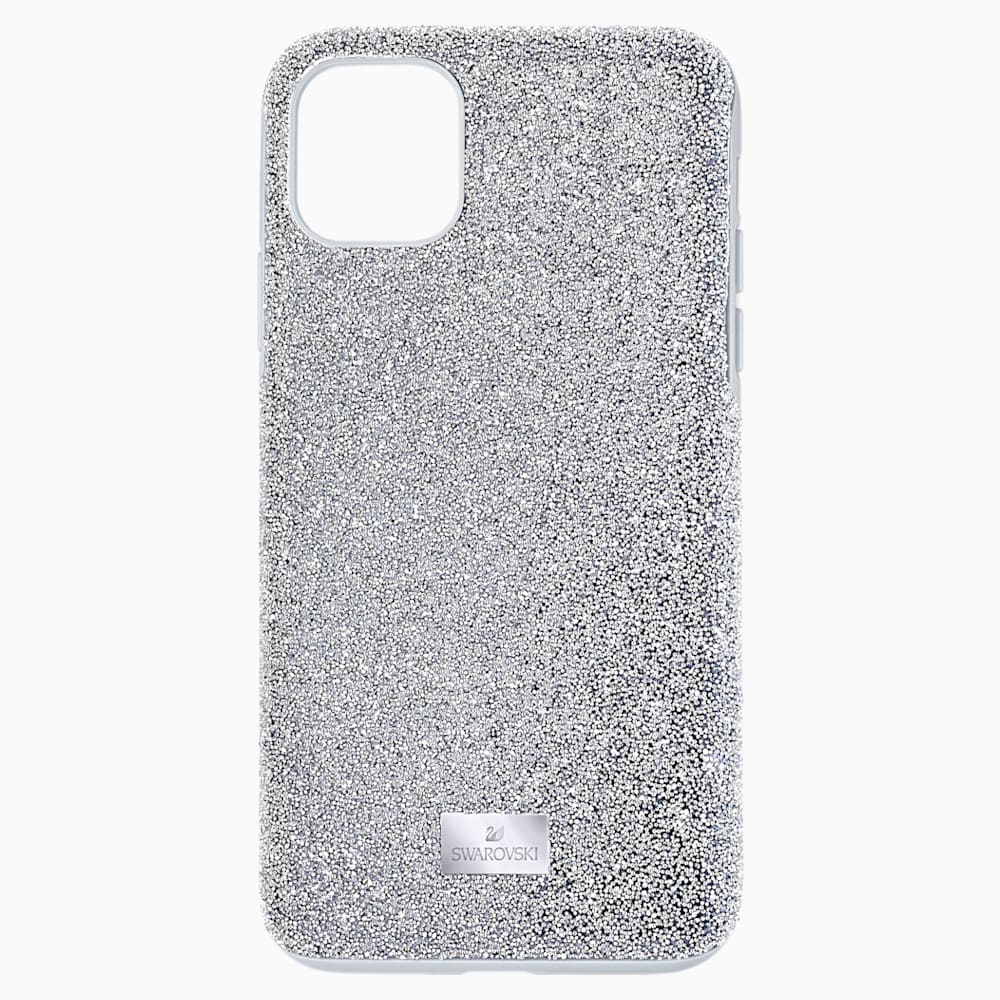 High Smartphone Case Iphone 11 Pro Max Silver Tone Swarovski Com