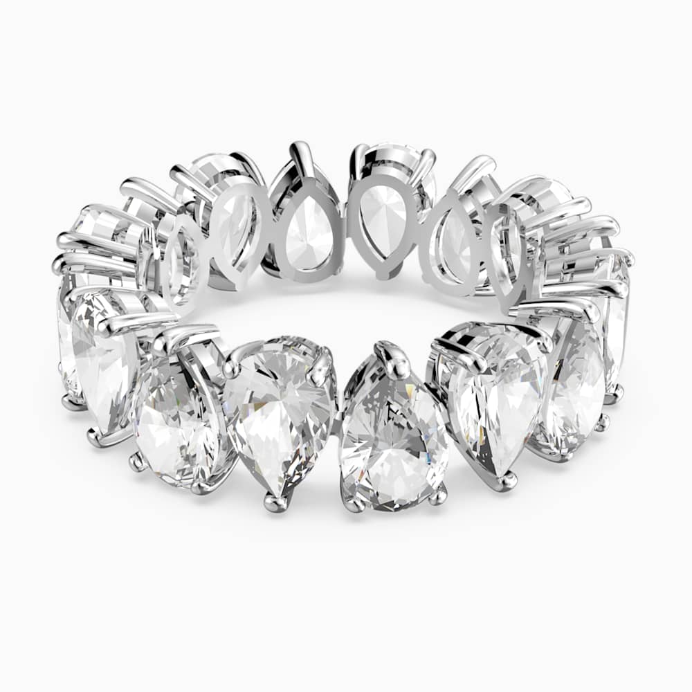 Swarovski pear ring set clearance