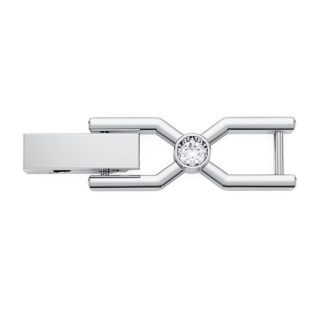 Swarovski Imber Emily extender Round cut White Rhodium plated