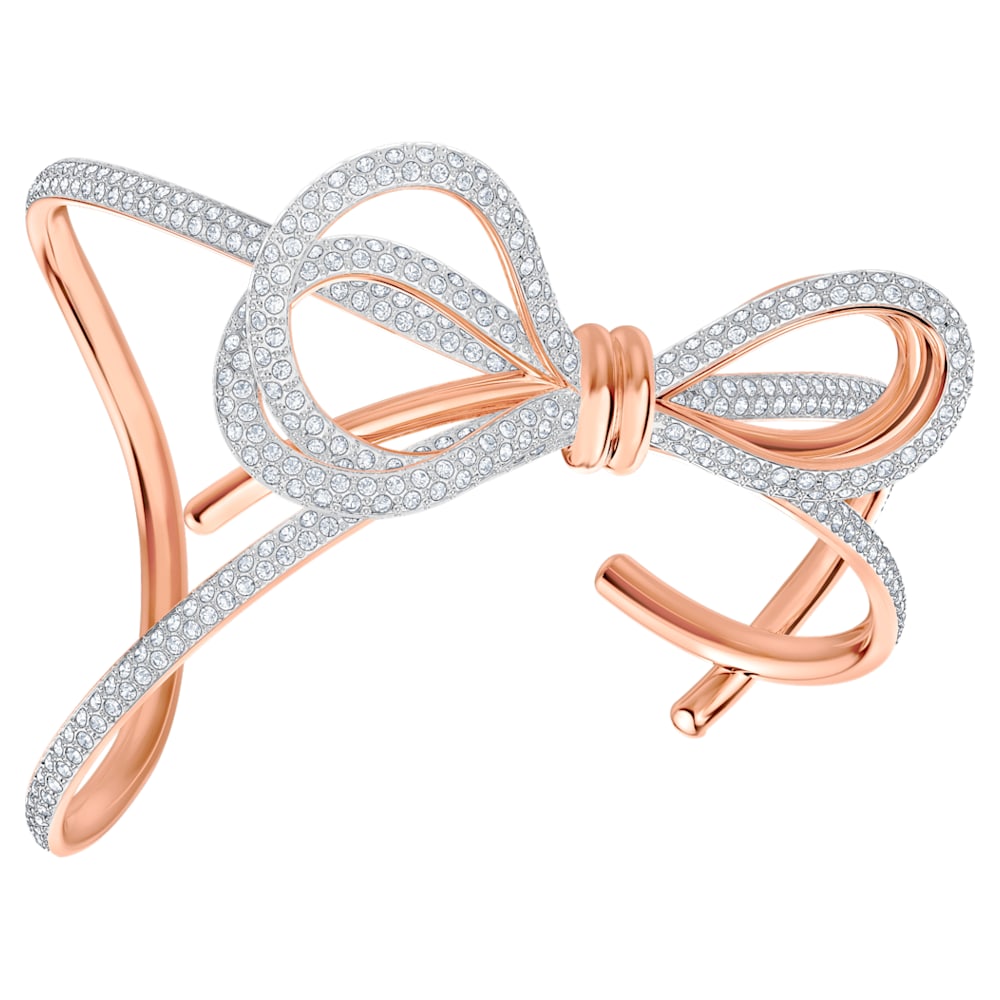 Swarovski Lifelong Bow Bangle 2025 | www.epicamlv.com