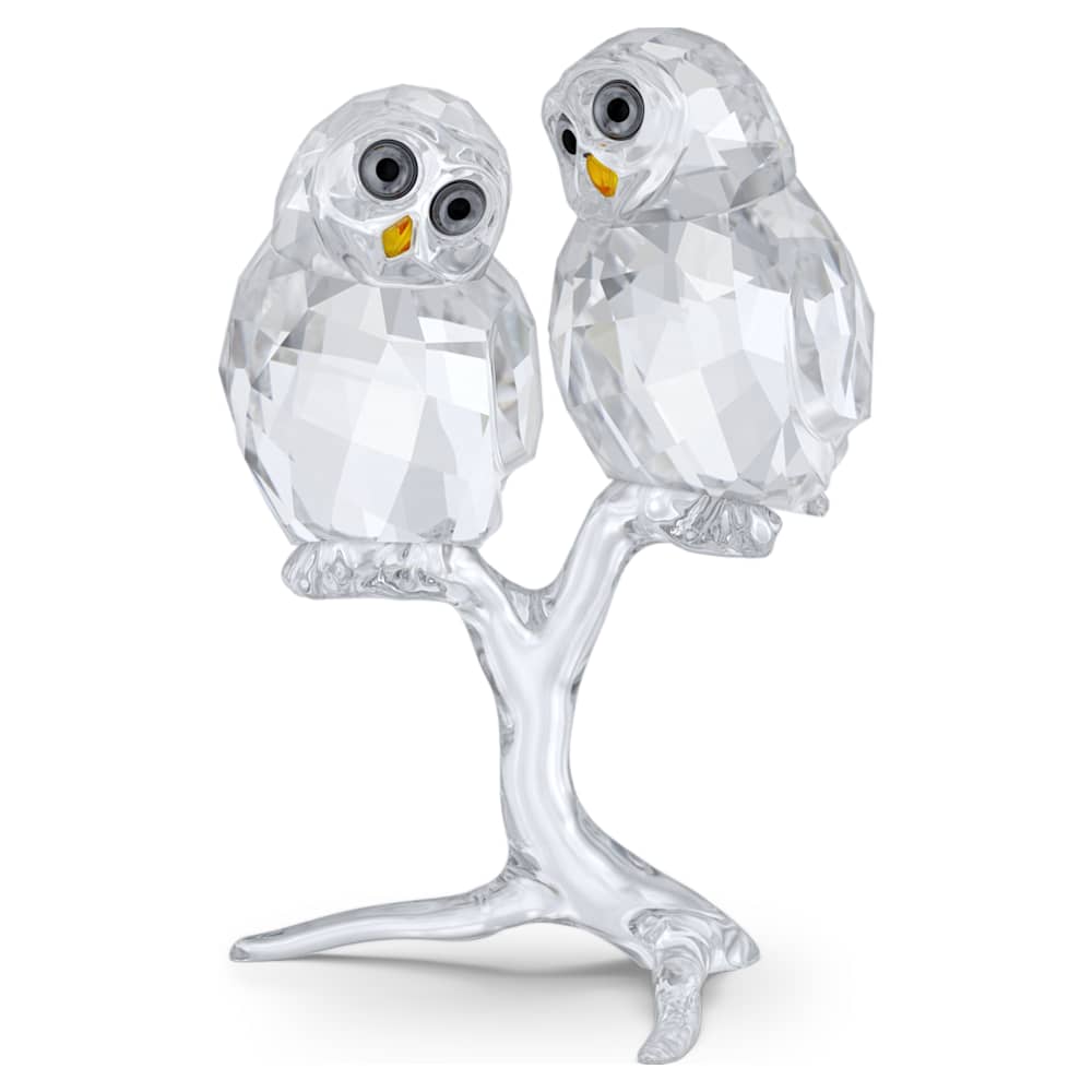 Feathered Beauties フクロウ（2羽セット） | Swarovski