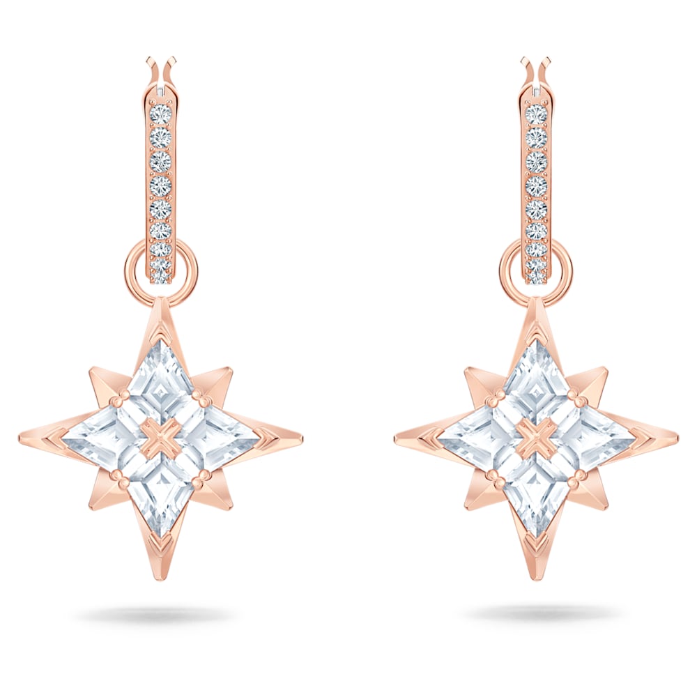 Vintage Rose Crystal Drop Earrings | Rebekah Price – Rebekah Price US