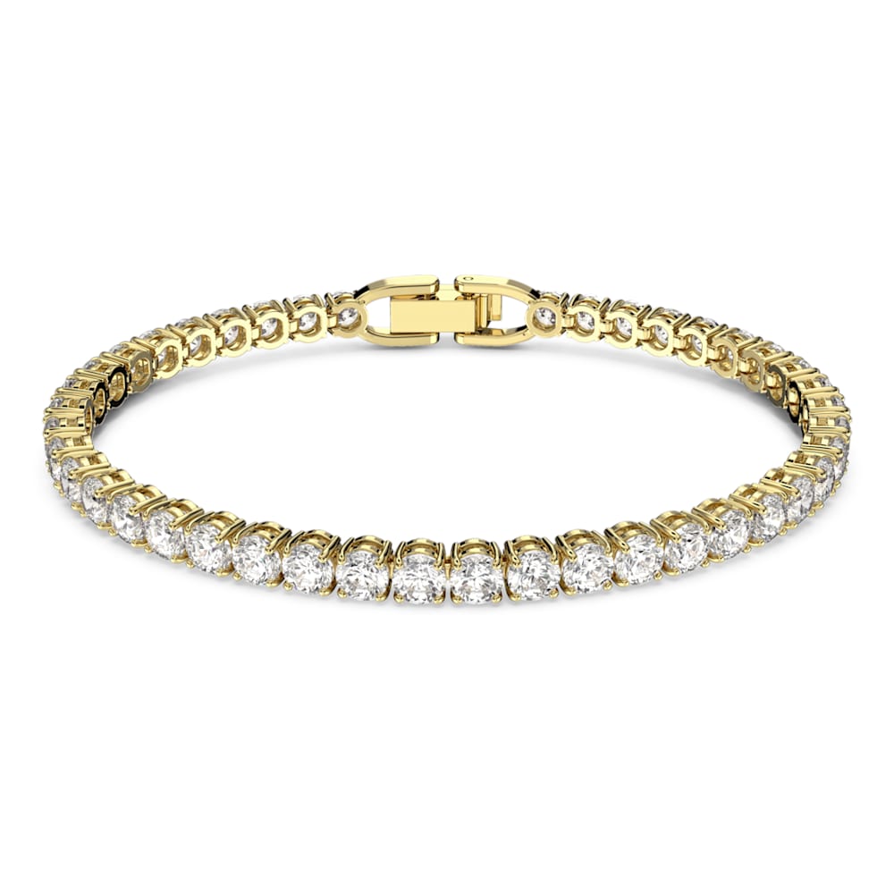 12156 - 14/20 Gold filled Bracelet With Swarovski Crystals | Crystal  Findings