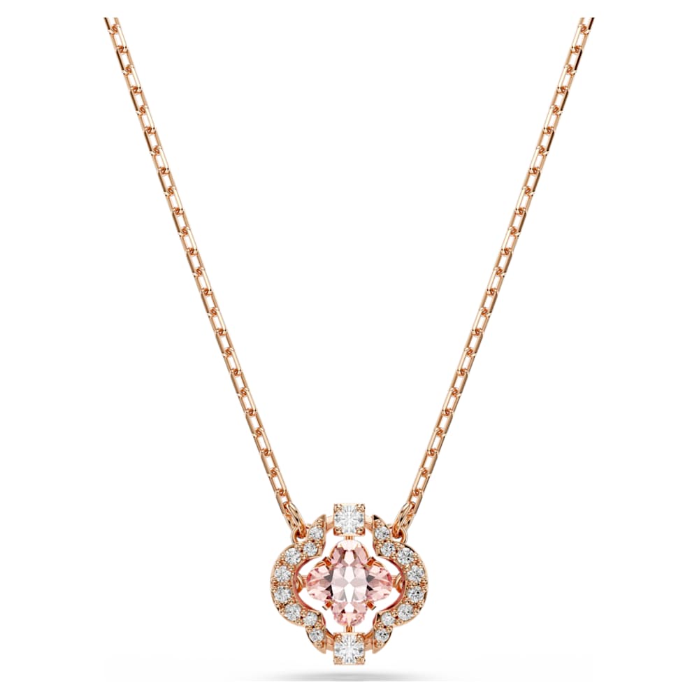 【送料無料】 スワロフスキー レディース ネックレス・チョーカー・ペンダントトップ アクセサリー Idyllia Pendant Necklace 14.9-17.8" Gold