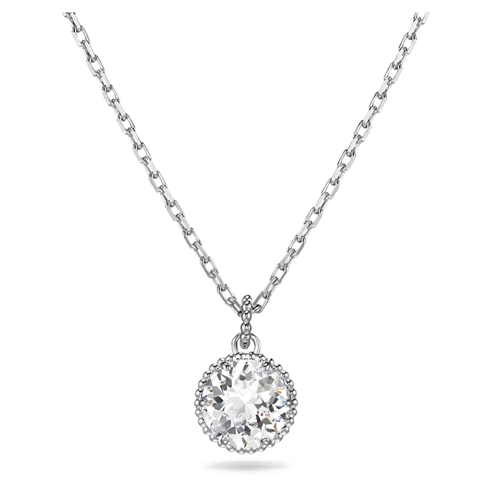 Szuletesi Honapra Utalo Medal Aprilis Feher Rodium Bevonattal Swarovski Com