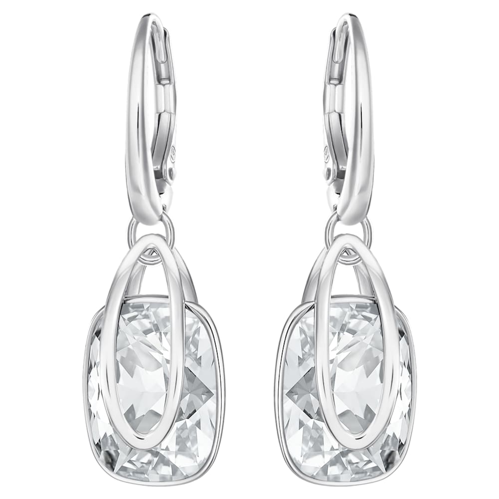 In argento sterling placcato al rodio orecchini