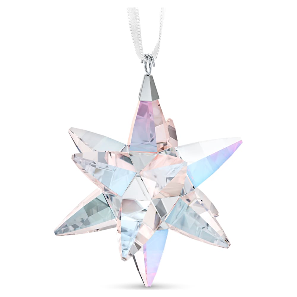 Star Ornament, Shimmer, medium | Swarovski