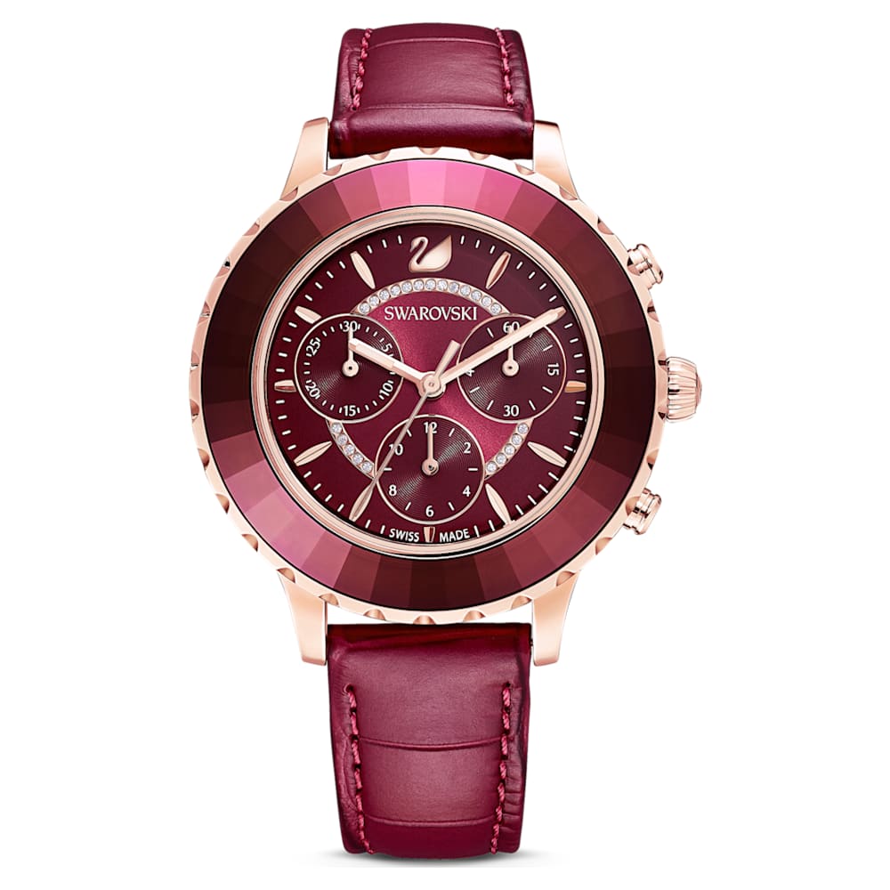 swarovski watch red