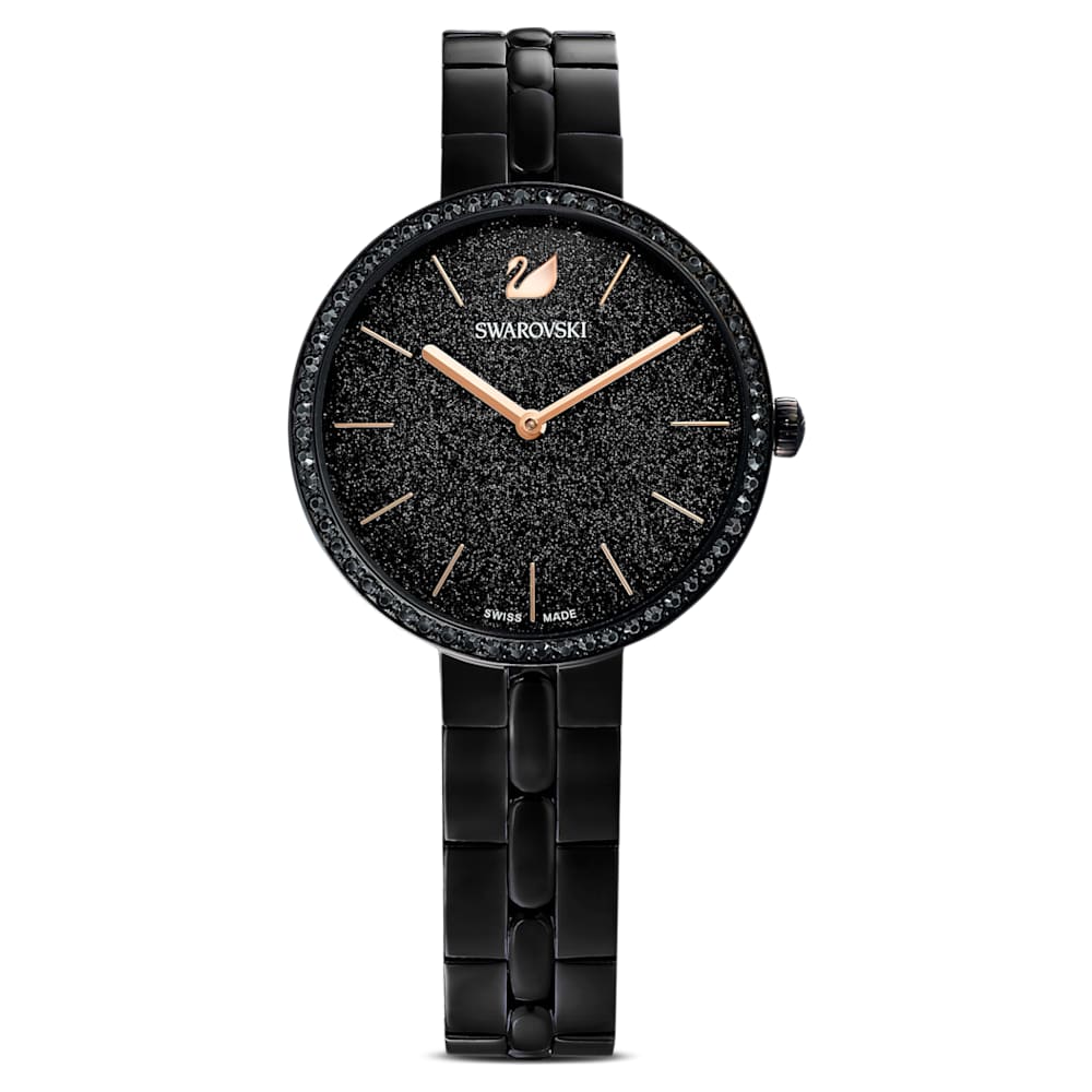 Montre swarovski outlet femme noir