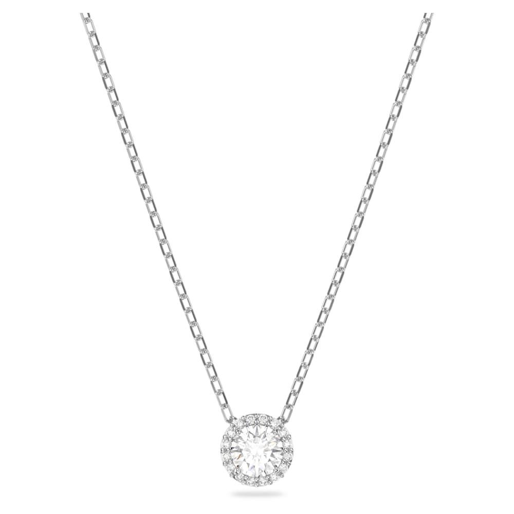 Swarovski Angelic Round Crystal Collar Necklace at John Lewis & Partners