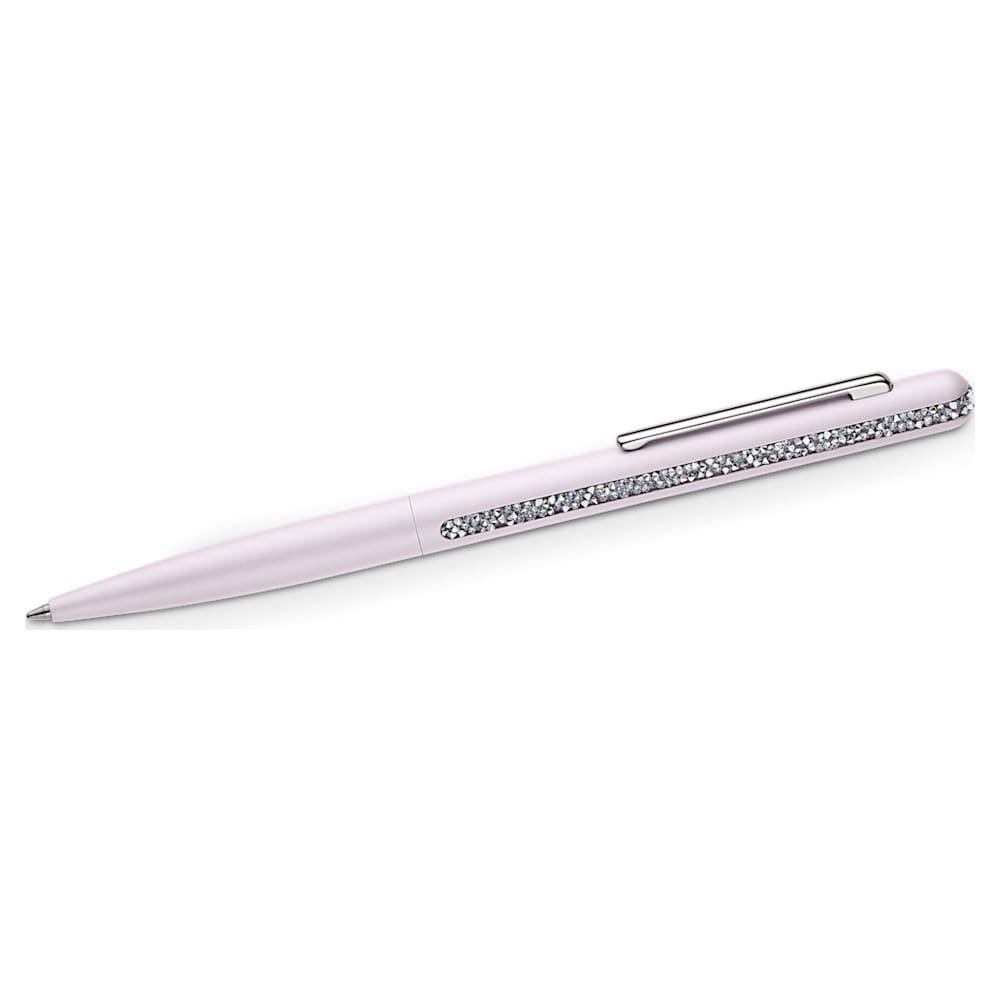 Crystal Shimmer ballpoint pen, Pink, Pink lacquered, Chrome plated |  Swarovski