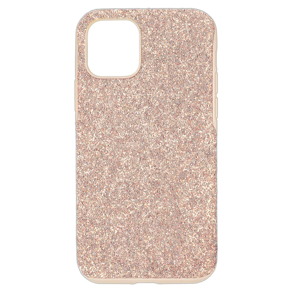 High smartphone case, iPhone® 11 Pro Max, Rose gold tone | Swarovski