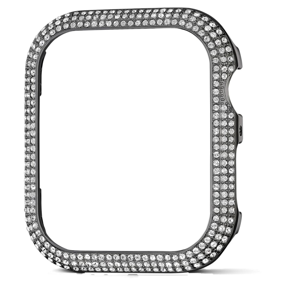 Sparkling case compatible with Apple Watch®, 40 mm, Black | Swarovski.com