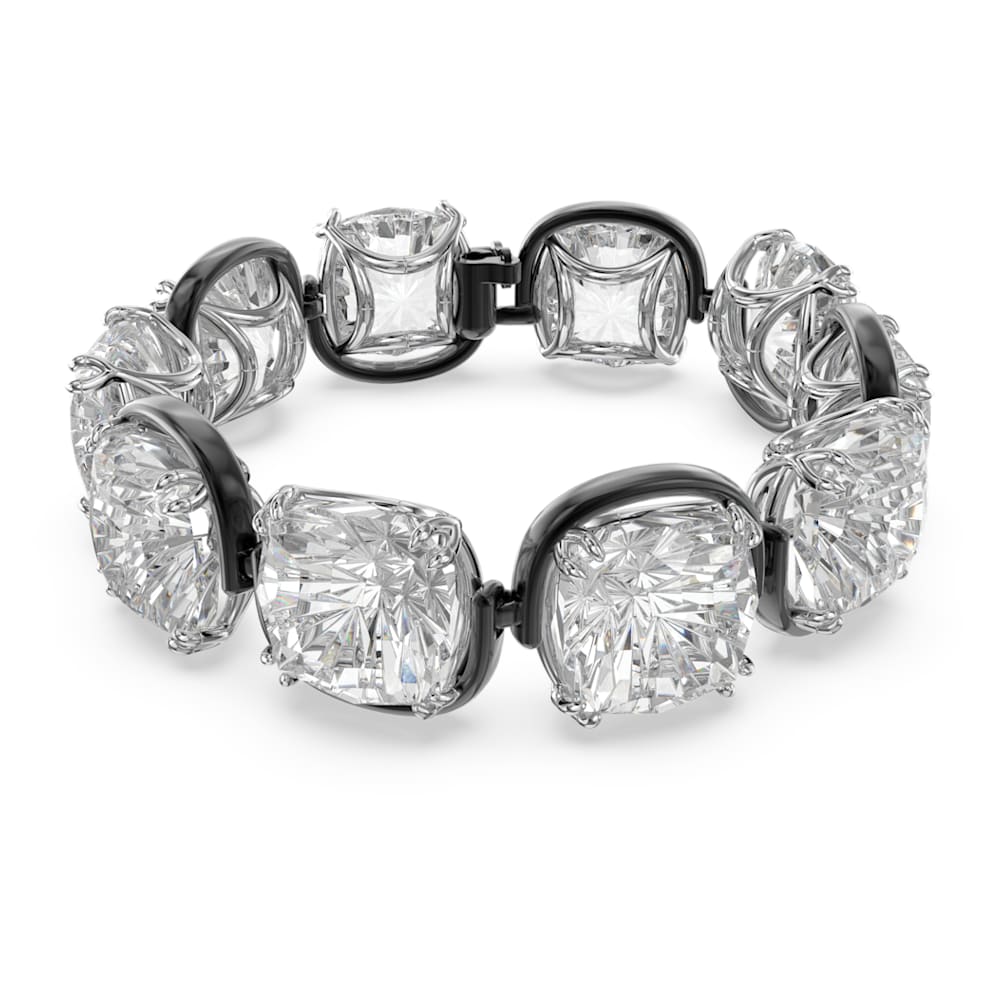 Move Uno Black Cord Diamond Bracelet in White Gold | Messika 13209-WG