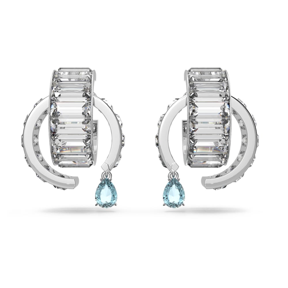 Swarovski half hoop outlet earrings