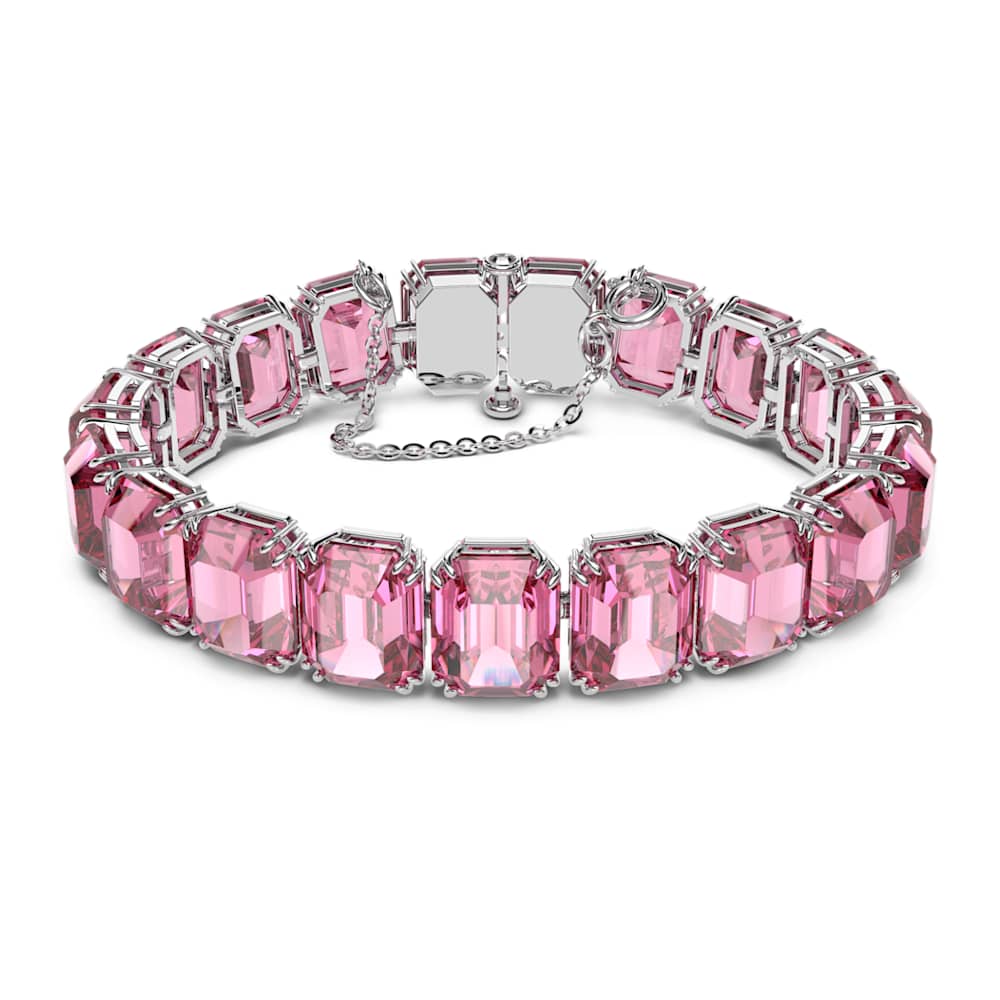 Pink Swarovski Crystal Bracelet Bracelet – Marie's Jewelry Store