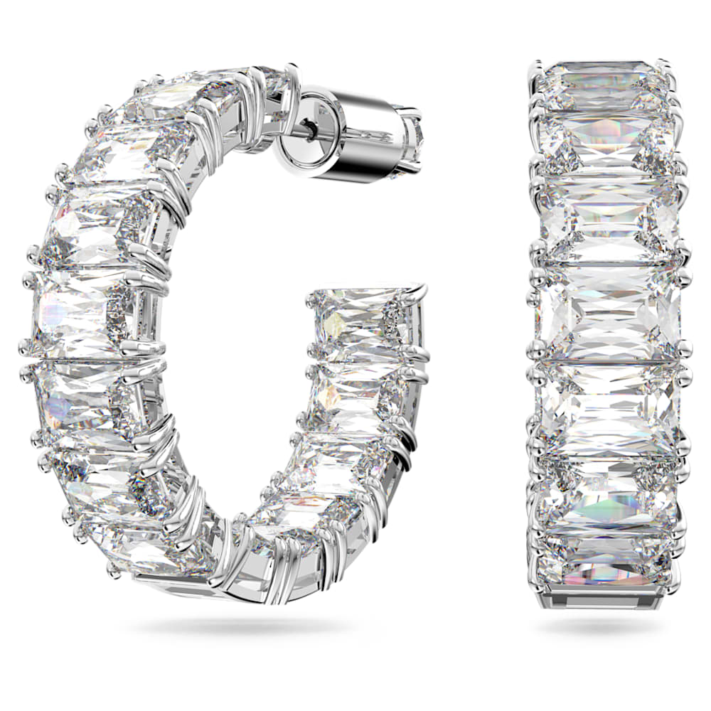 Swarovski hexagon earrings store