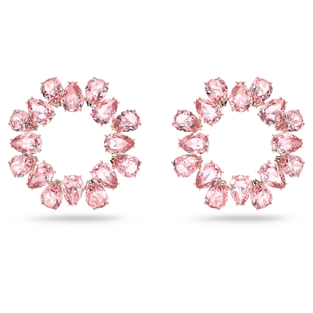 Chandbali Earrings Pink Pearls Cutwork | 50% Discount