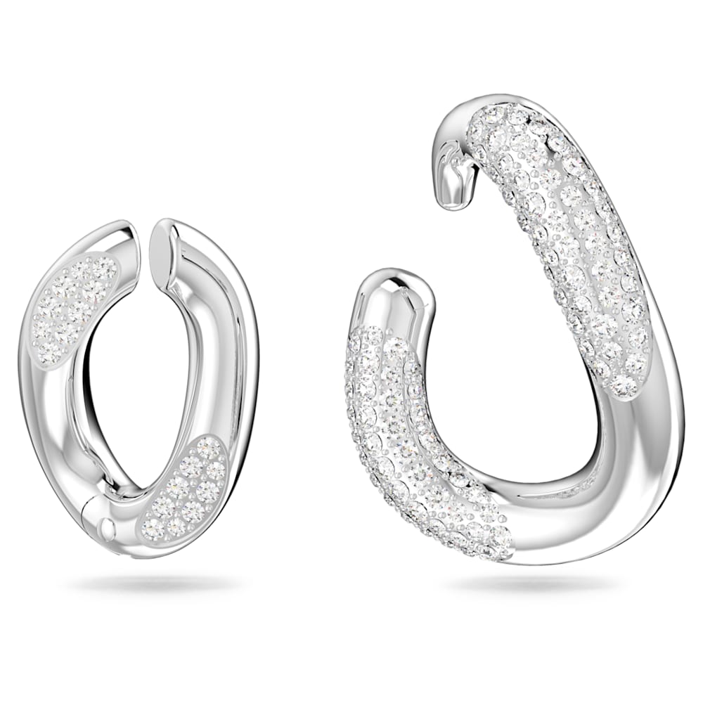 Dextera Ear Cuff Set of 3 Mixed Plating Crystal Multi - Earrings - Swarovski