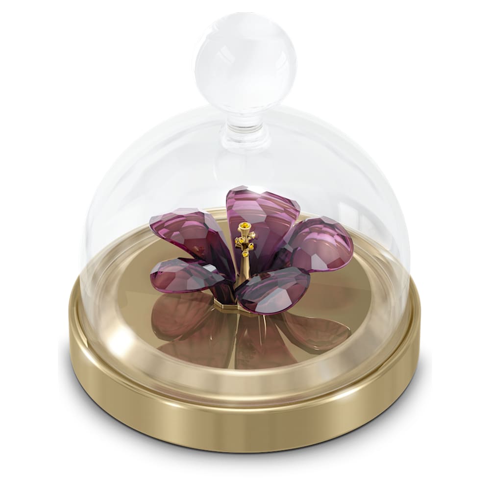 Garden Tales Hibiscus Bell Jar, Small | Swarovski
