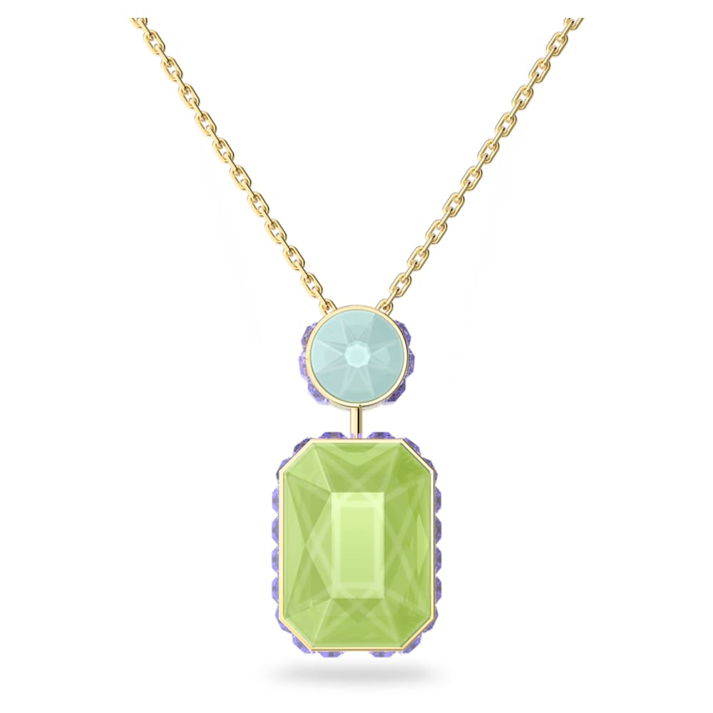 Orbita necklace, Octagon cut, Small 