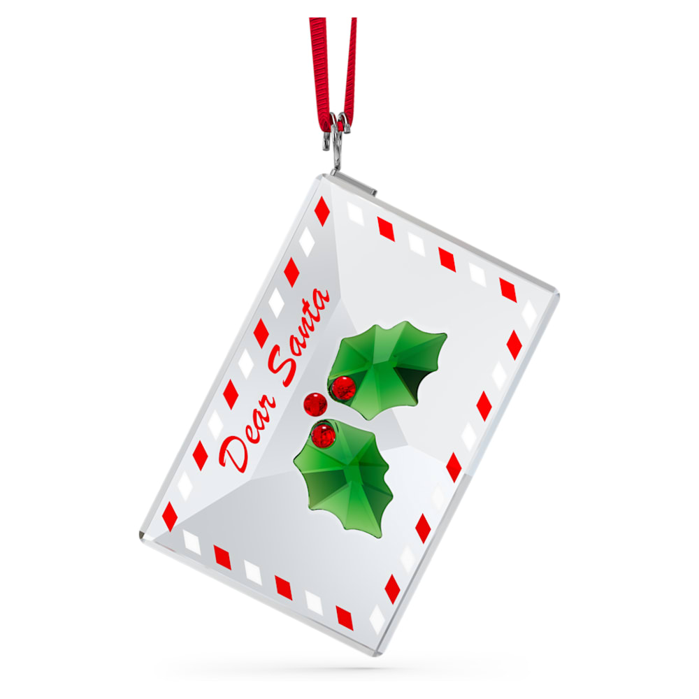 Swarovski Holiday Cheers Letter to Santa Ornament