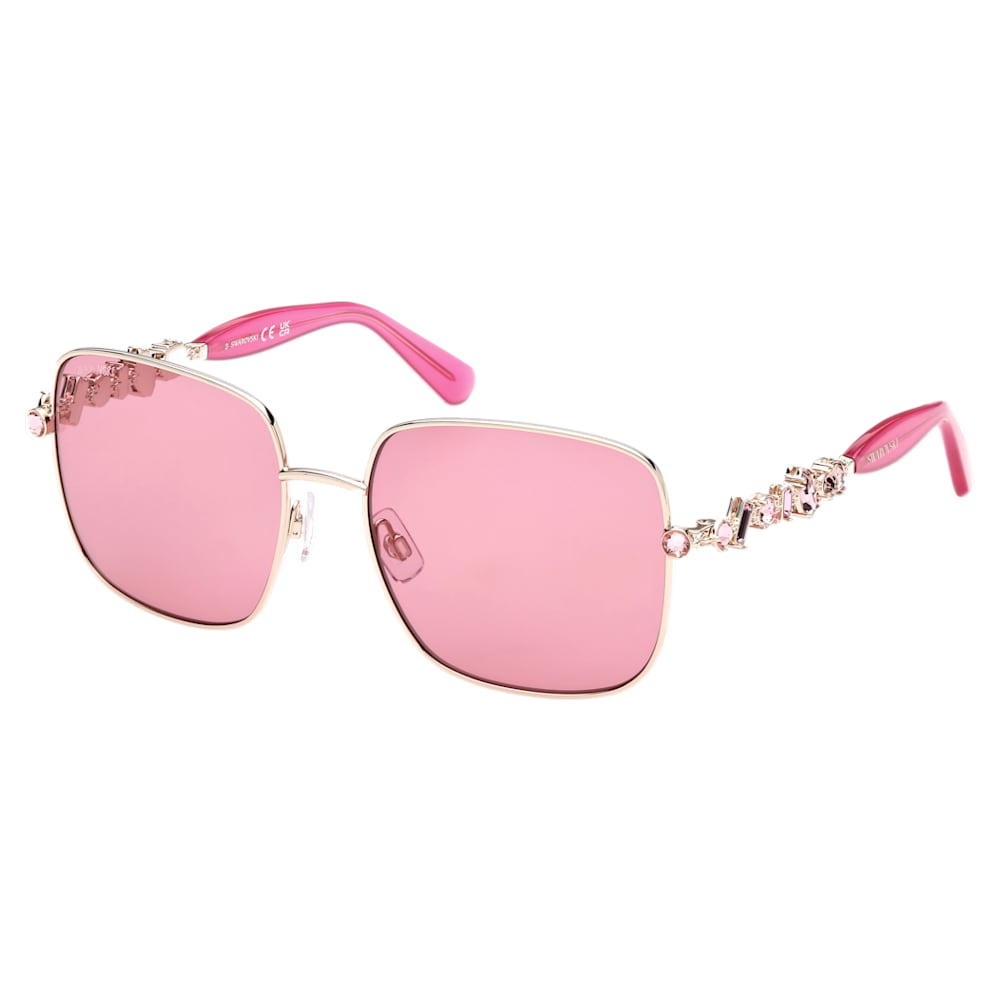 Jungkook-style pink lens sunglasses - Hello South Korea