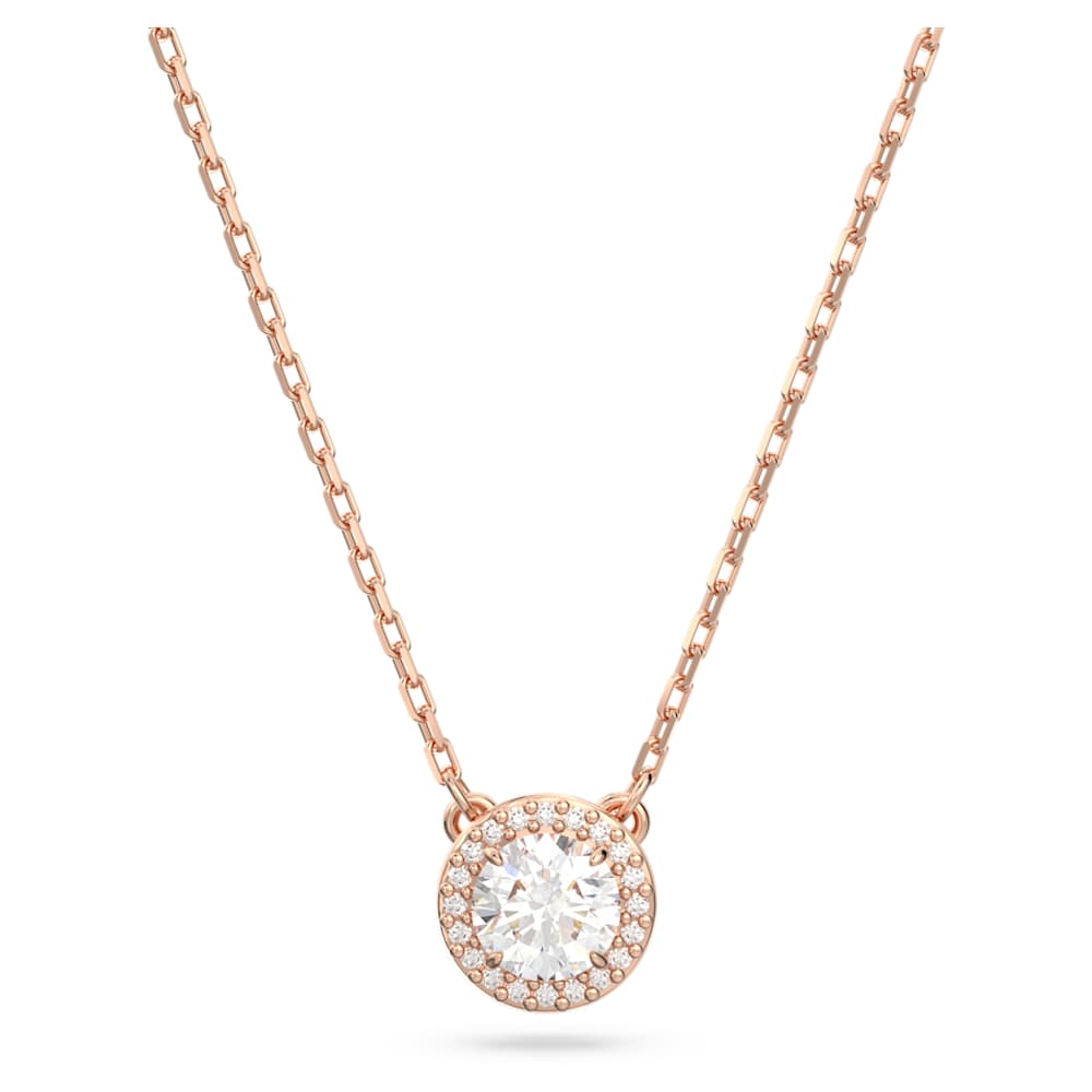 Rose gold sales swarovski pendant