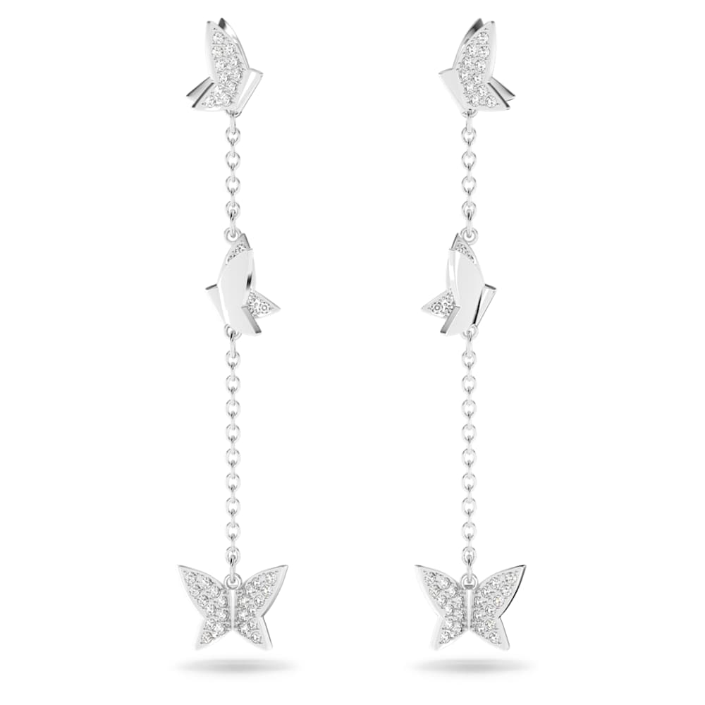 Swarovski Silverkcoloured Drop Earrings 5636423
