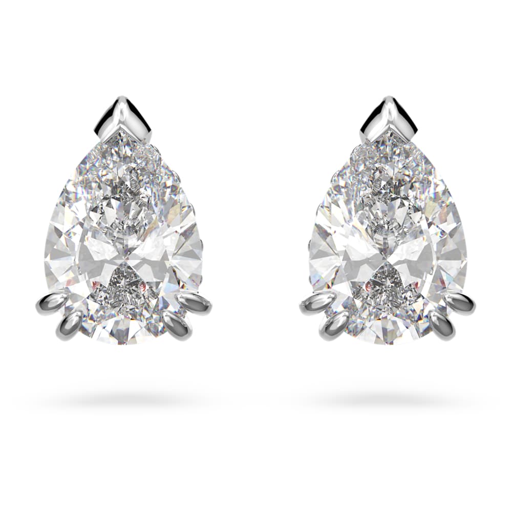 Pear shaped crystal earrings hotsell