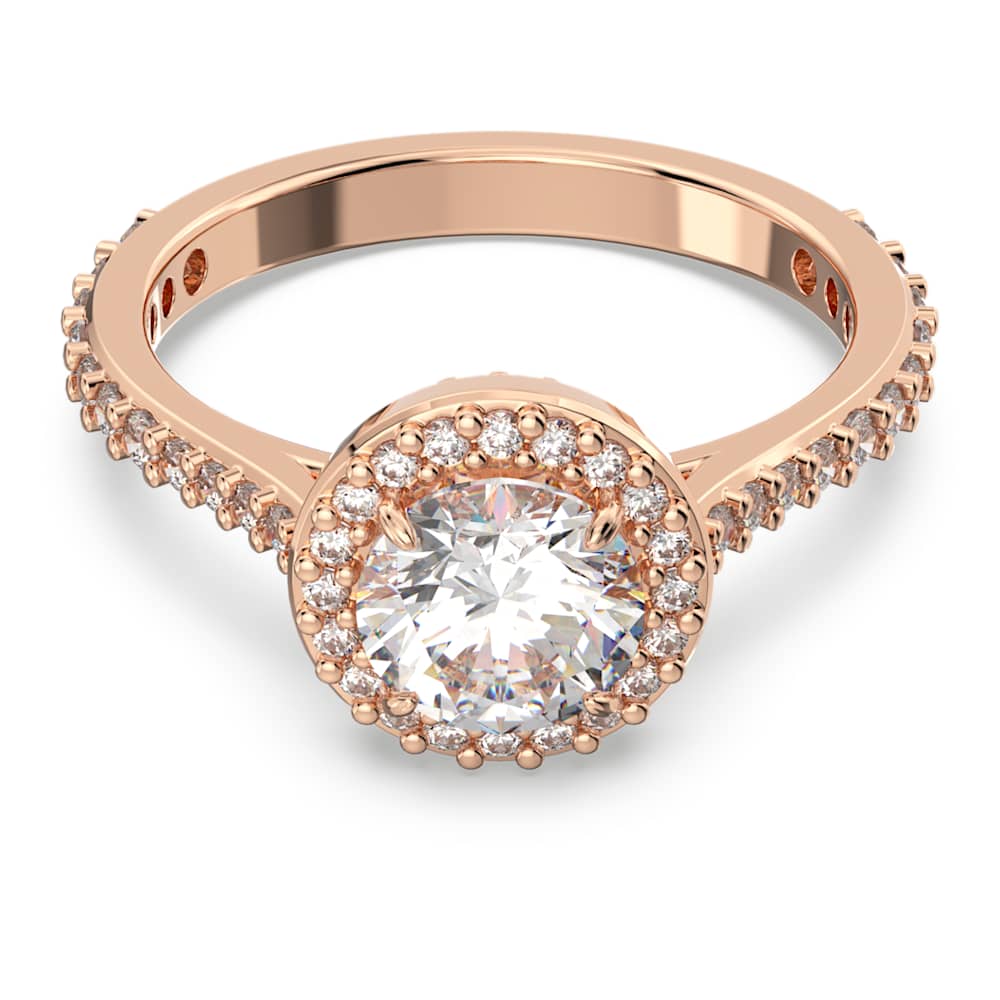 スワロフスキー✳️Una Angelic リング 52 Amazon.com: Swarovski Una Angelic ring, Round cut, Clear, Silver