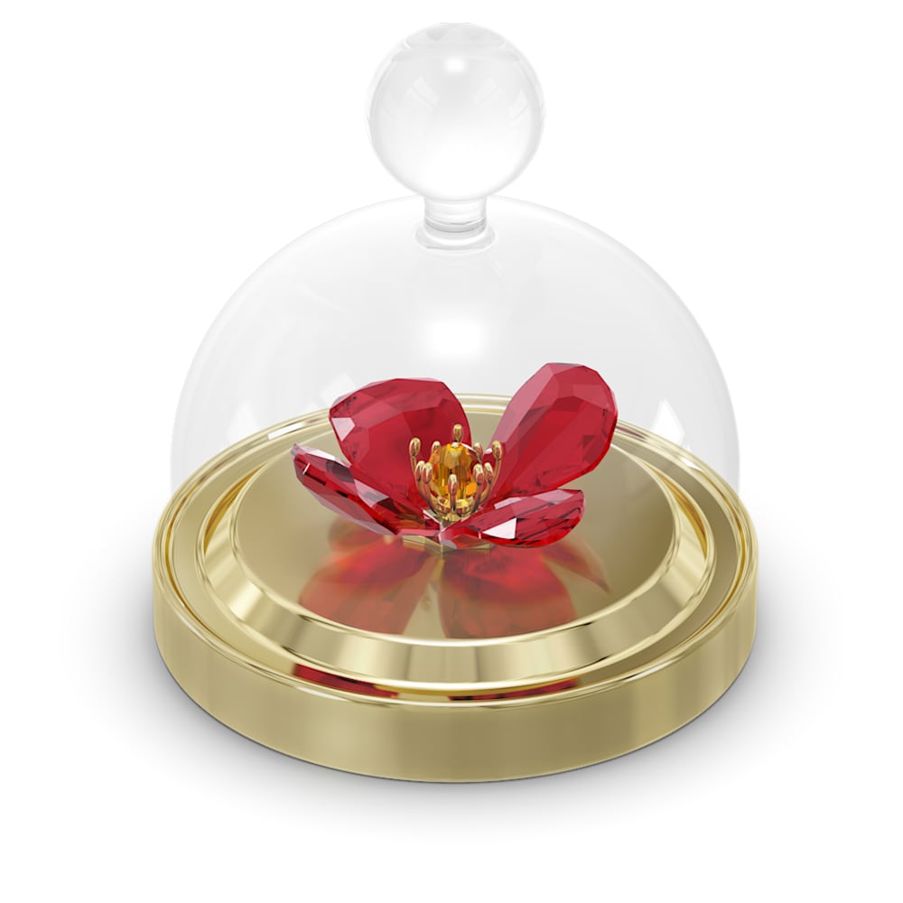 Swarovski Garden Tales Red Poppy Bell Jar, Small