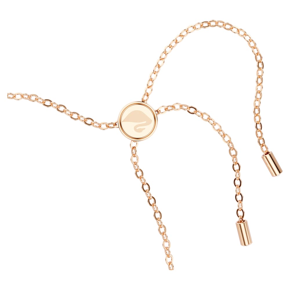 Philip Jones Gold Plated Heart Bracelet, Gold-plated, Cubic
