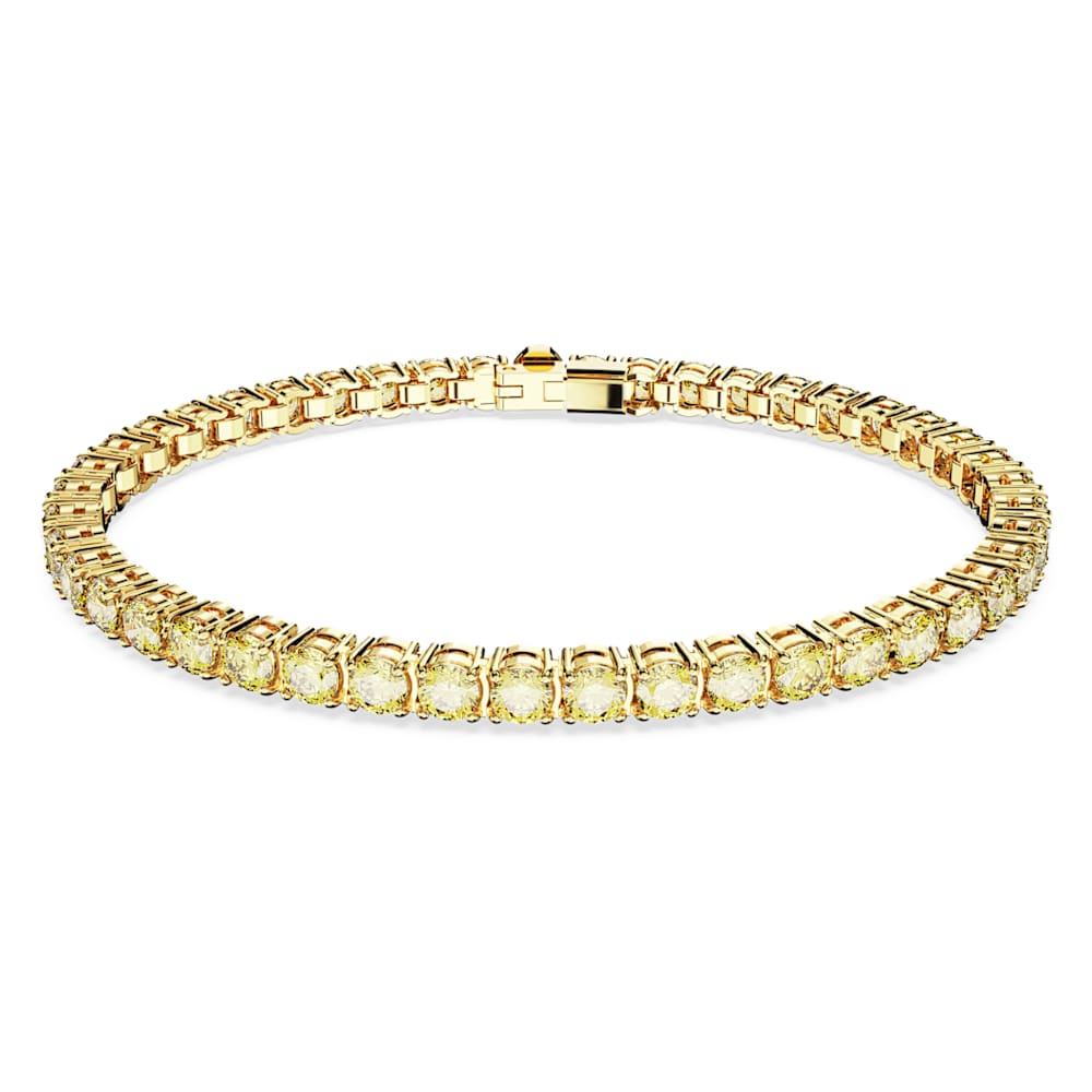 人気新品入荷 Swarovski バングル イエローゴールド アクセサリー